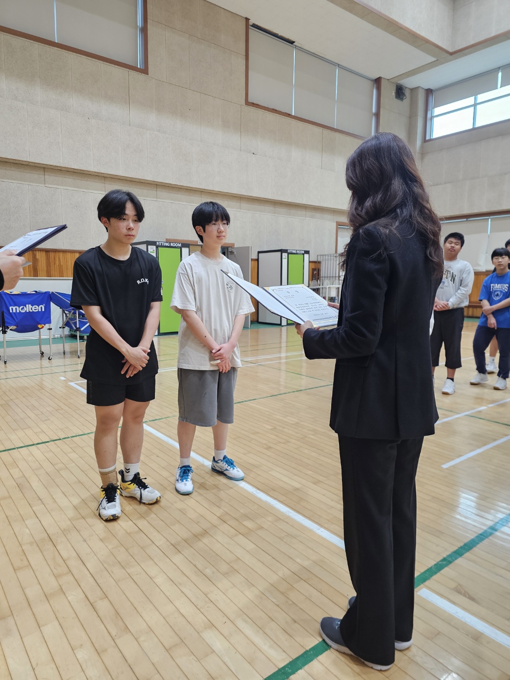 청소년 과학페어 횡성군대회 시상식(5.9.) 사진